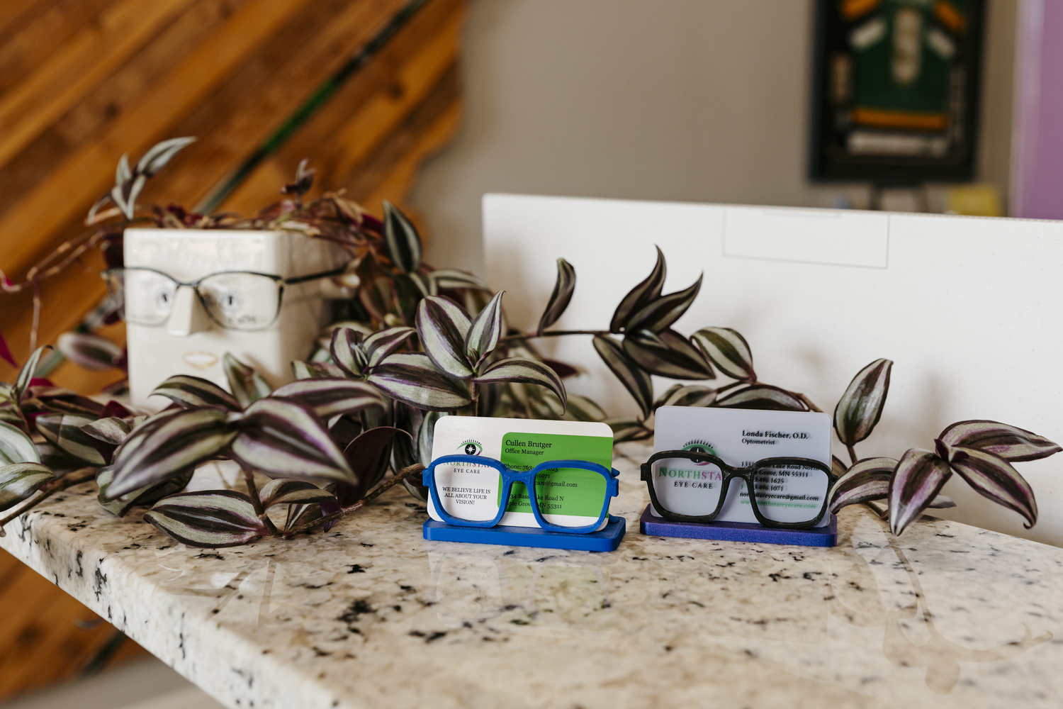 Receptionist area - North Star Eye Care